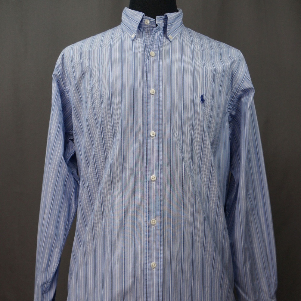Ralph Lauren Classic Fit Long Sleeve Shirt Large
